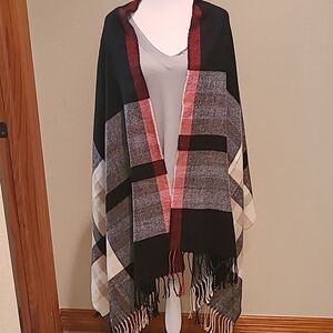 Stylish Plaid Wrap